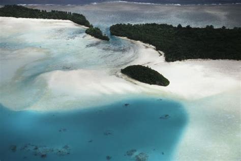 Micronesia Palau Ariel View Of Rock Islands Photographic Print