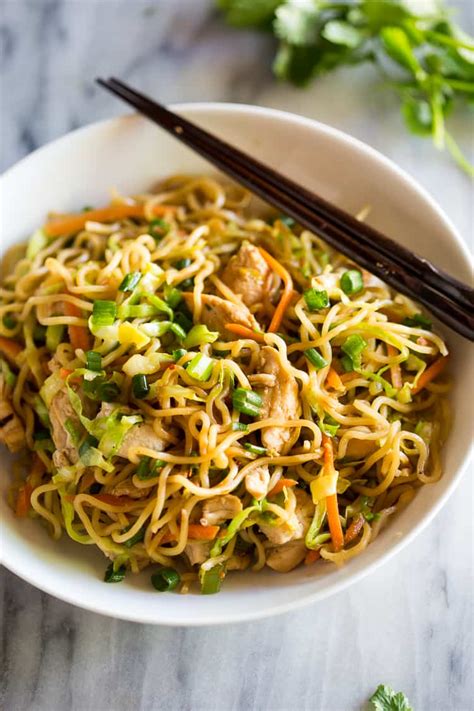 Home Made Chicken Chow Mein Recipe Setkab