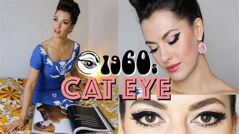 Dramatic 60s Cat Eye Makeup TutorialVINTAGE TIPS TRICKS YouTube