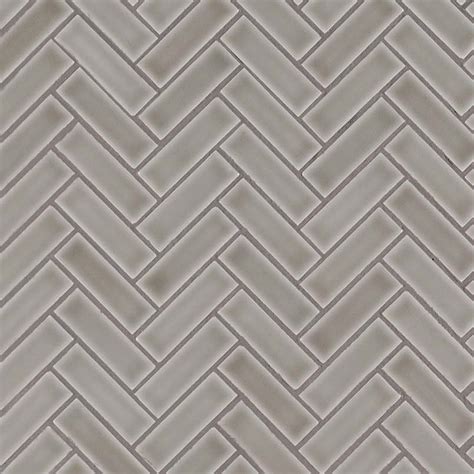 Dove Gray Herringbone Pattern Backsplash Tile Subway Tile