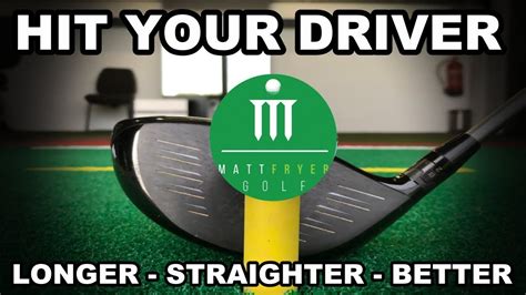 How To Hit Your Driver Longer Straighter And Better Youtube
