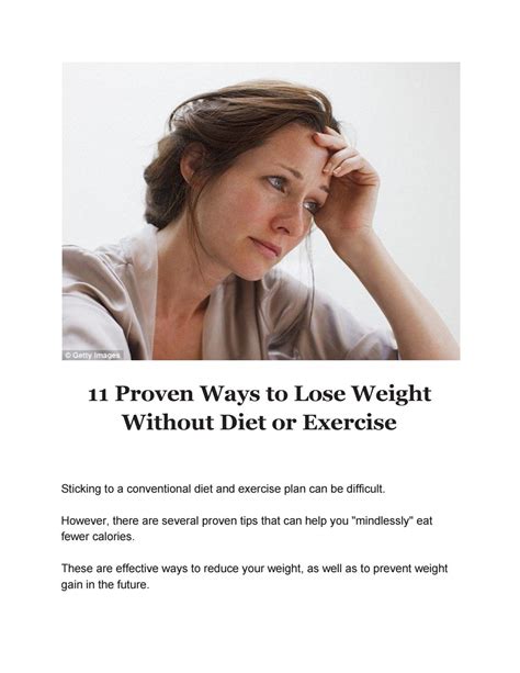 11 Proven Ways To Lose Weight Without Diet Or Exercise By Extreme