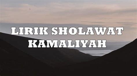 Lirik Sholawat Thoriqiyah Allahumma Shalli Wasallim Ala Arab Latin