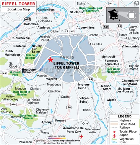 A network of live webcams from around the world. Eiffel Tower Travel Information - Facts, Map, Best time to ...