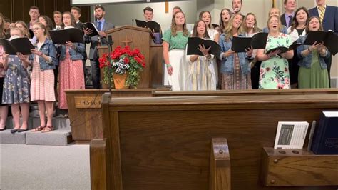 We Stand Hoosier Hills Baptist Camp Choir Youtube
