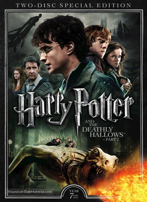 Harry Potter And The Deathly Hallows Part Ii 2011 Movie Cover