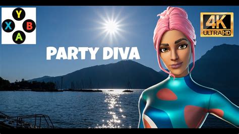 Fortnite Party Diva Skin Gameplay Youtube
