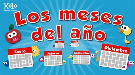 Los Meses Del Año En Español Videos Aprende Youtube