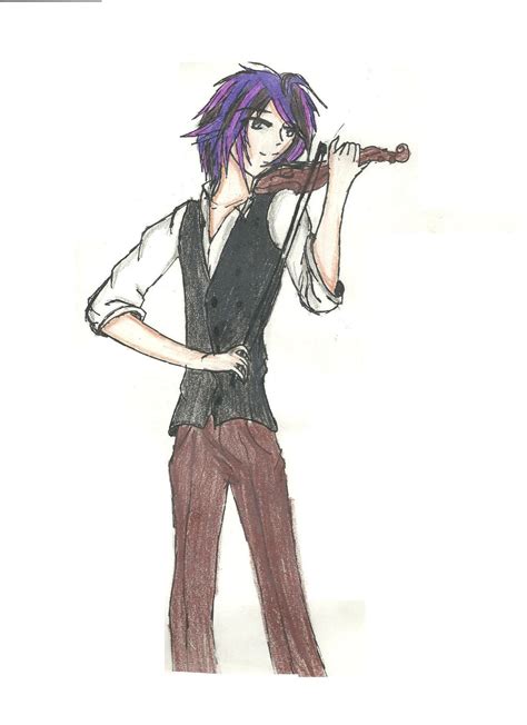 Anime Man Playing Violin By Theundeadbrother On Deviantart
