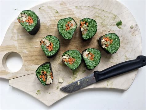 Rezept Für Vegane Avocado Und Matcha Sushi Rolls