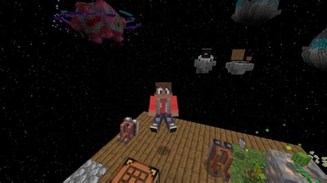 One Block Space By Razzleberries Minecraft Marketplace Map