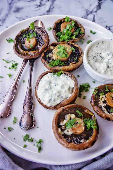 Air Fryer Portobello Mushrooms | Sweet Caramel Sunday