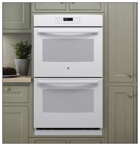 Ge 30 Built In Double Electric Wall Oven White At Pacific Sales