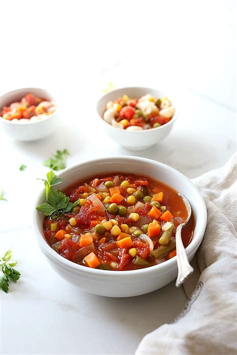 Our research has helped over 200 million users find the best products. Hearty Vegetable Soup | Delightful Mom Food Simple Healthy Gluten-Free Recipes