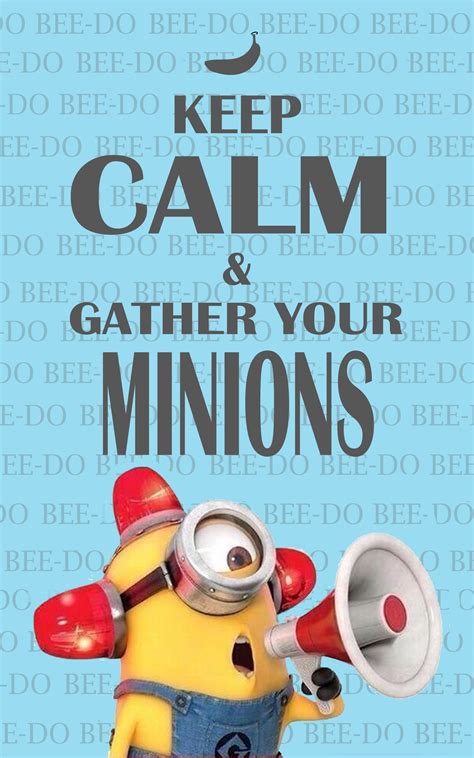 Keep Calm And Love Minions We Love Minions Cute Minions Keep Calm