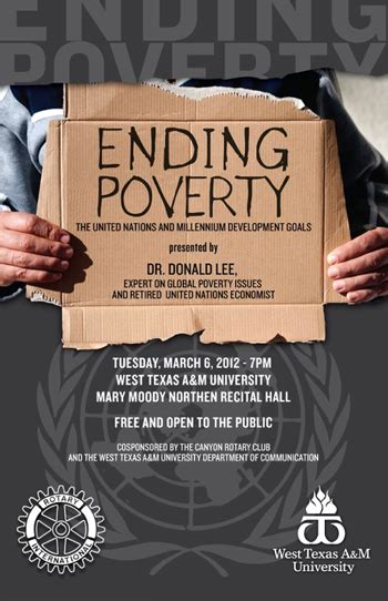 Retired Un Economist To Lecture On Ending Poverty The Prairie News