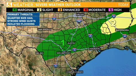 Storms Possible To Start Our Week In South Texas