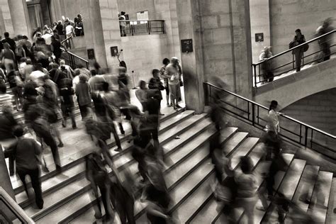 people group of people walking on the stairs crowd Image - Free Stock Photo