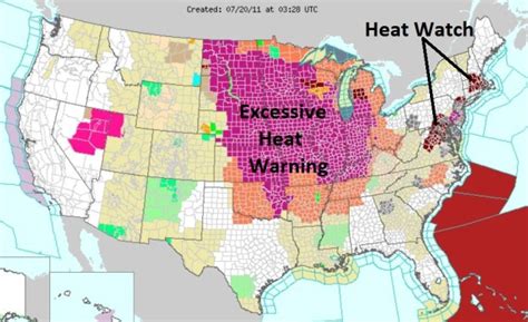 An excessive heat warning is in effect for the county's desert region friday through saturday evening, according to the national weather service. Paul Douglas St. Cloud Times Forecast: Tuesday: new state ...