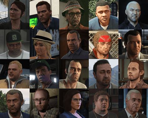 Gta V Characters Littlebeach