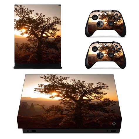 Tree Wallpaper Decal Skin Sticker For Xbox One X Console And Controllers