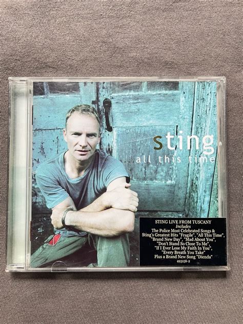 Sting All This Time Hobbies And Toys Music And Media Cds And Dvds On