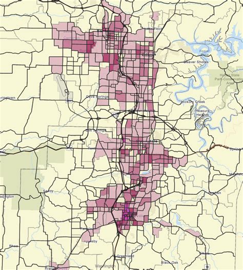 Interactive Gis Maps Northwest Arkansas Regional