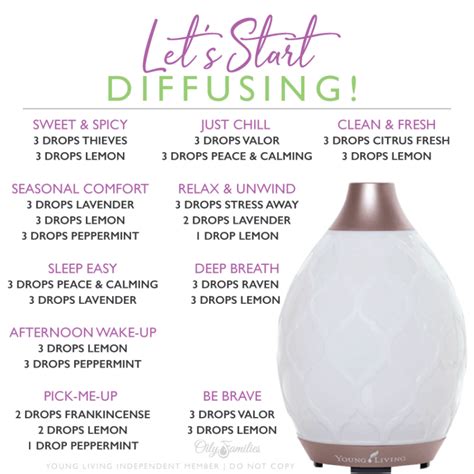 Diffuser Blends With Images Best Essential Oil Diffuser Best