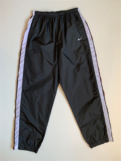 90s Nike Vintage Small Swoosh Mens Sweatpants Size Xl Retro Etsy