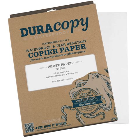 Printable Waterproof Paper