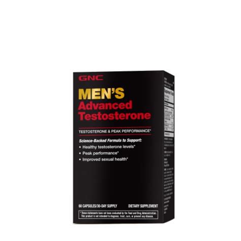 Gnc Mens Advanced Testosterone 60 Ct Kroger
