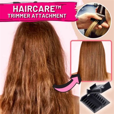 Perfectly Trim Off Hair Split Ends With Positioning Comb Attachment