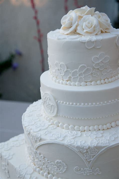 Wedding Cake All Buttercream Buttercream Wedding Cake Cake Wedding