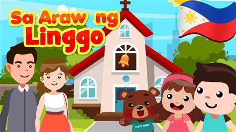 Sa Araw Ng Linggo Flexy Bear Original Awiting Pambata Nursery Rhymes