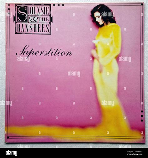 Siouxsie The Banshees Superstition Lp Vinyl Record Album Stock Photo Alamy