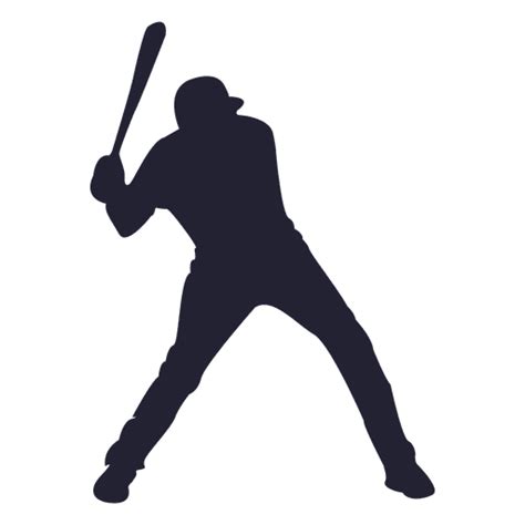 Baseball Player Silhouette Transparent Png And Svg Vector File