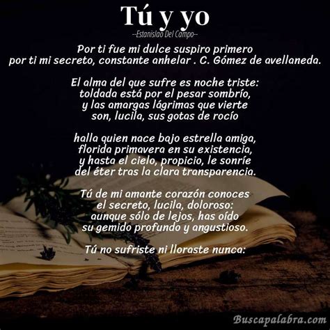 Poema Tú Y Yo De Estanislao Del Campo Análisis Del Poema
