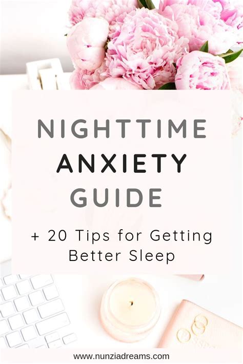 nighttime anxiety guide 20 tips for getting better sleep artofit