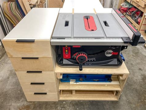 Table Saw And Router Workbench Plans