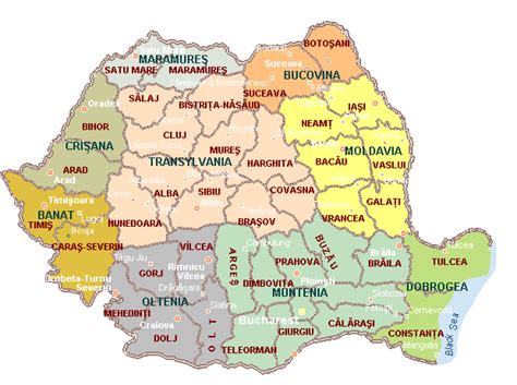 Map of romania, satellite view. Romania, Number One on Lonely Planet's "Best in Travel 2016" Region Destinations | Romania ...