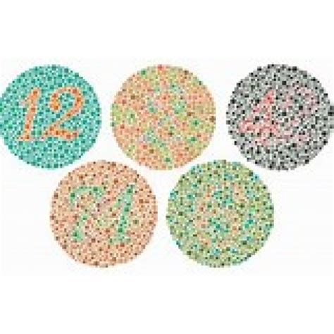 Eye Tests Ishihara Colour Plates Set Of 24 Plates