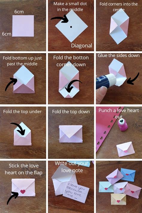 How To Make Mini Envelopes Cartões Artesanais Ideias Para Presentear