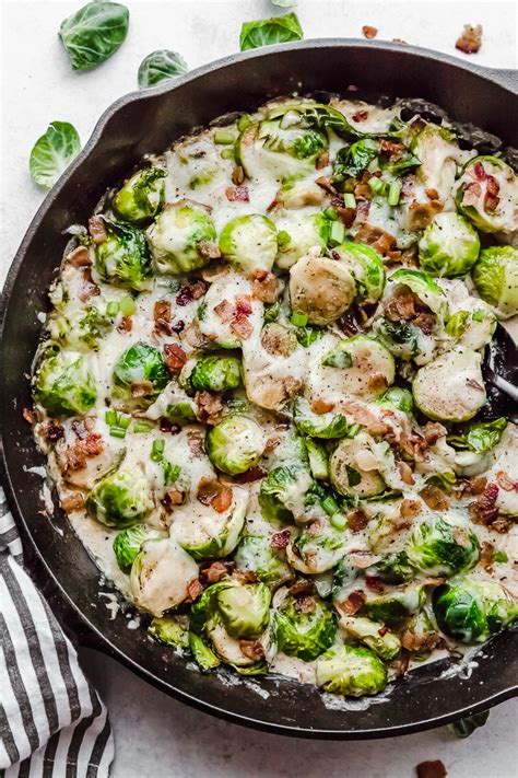 This simple side dish is definitely worth making. Oven Baked Brussels Sprouts (low carb) | The Food Cafe