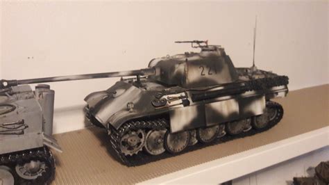 German Panther G Tank New Toolnov Plastic Model Military Vehicle