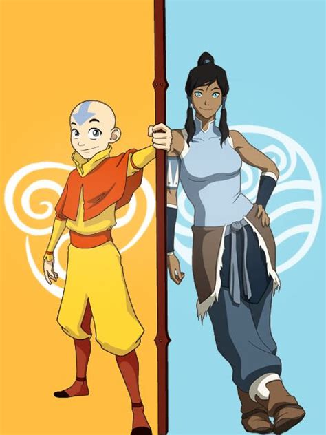 Korra And Aang Avatars Avatar Airbender The Last Avatar Korra Avatar