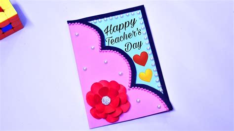 2021 Diy Teachers Day Card Handmade T For Teacher Teachers