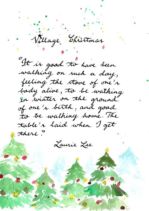 (print, post, or share this day's inspirational christmas quote!) Pin by New Hope on I Read it in a Book in 2020 | Illustration quotes, Christmas villages, Book ...
