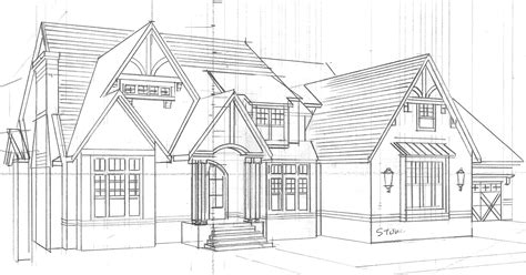 House Design Sketch Exterior Home Plans And Blueprints 47383