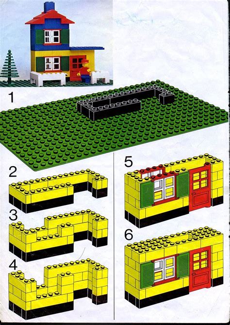 City Basic Building Set 5 Lego 566 Lego Building Instructions