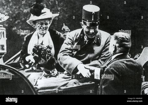 The Assassination Of Archduke Franz Ferdinand In Sarajevo Fotografías E